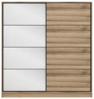 Spinta Kalune Design Kale 3174, medžio, 52 cm x 180 cm x 190 cm, su veidrodžiu