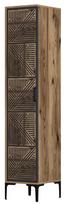 Spinta Kalune Design Kumsal P, antracito/riešuto, 47.5 cm x 40 cm x 201.4 cm