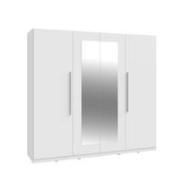 Spinta Forte Helen, balta, 227.5 cm x 59 cm x 212.9 cm, su veidrodžiu