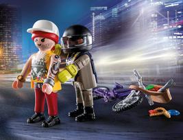 policininko rinkinys - PLAYMOBIL City action Specialios pajėgos ir vagis 71255 - 5 nuotrauka