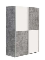 Spinta Forte Lupo OHS822X1-C251, balta/šviesiai pilka, 61.2 cm x 120 cm x 190.5 cm