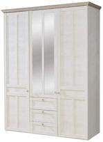 Spinta Forte Iloppa TIQS833S1-J99, balta, 57.3 cm x 155 cm x 192.6 cm, su veidrodžiu