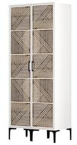 Spinta Kalune Design Kumsal PP, balta, 47.5 cm x 80 cm x 201.4 cm