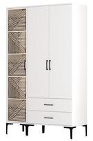Spinta Kalune Design Kumsal PT, balta, 47.5 cm x 120 cm x 201.4 cm