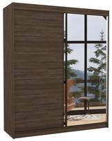 Spinta ADRK Viki 180, ruda, 58 cm x 180 cm x 215 cm, su veidrodžiu