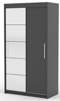 Spinta ADRK Esti, antracito, 120 cm x 59 cm x 215 cm