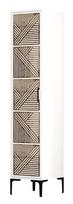 Spinta Kalune Design Kumsal P, balta, 47.5 cm x 40 cm x 201.4 cm