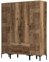 Spinta Kalune Design Kumsal PTP, riešuto, 47.5 cm x 160 cm x 201.4 cm