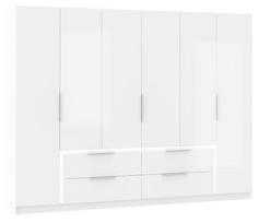 Spinta Forte Luano LXNS962-120, balta, 60 cm x 269.7 cm x 210.5 cm