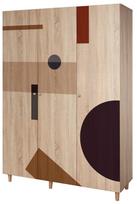 Spinta Kalune Design Lena 969, ruda, 52 cm x 135 cm x 192 cm