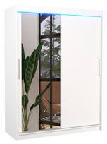 Spinta ADRK Bianco LED, balta, 58 cm x 150 cm x 200 cm, su veidrodžiu