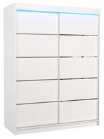 Spinta ADRK Luft LED, balta, 58 cm x 150 cm x 200 cm