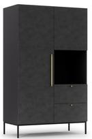 Spinta Lanzzi SF-LAN-B-SZA120, juoda, 60 cm x 120 cm x 200 cm