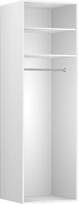 Spinta Flex F57-SZF2D/75/240/66-BI, balta, 66 cm x 75 cm x 240 cm
