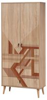 Spinta Kalune Design City Flow, įvairių spalvų, 45 cm x 80 cm x 190 cm