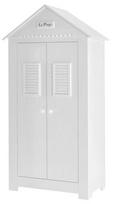 Spinta Pinio Marsylia, balta, 107.5 cm x 54.5 cm x 203 cm
