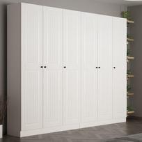 Spinta Kalune Design Noah 8247, balta, 35 cm x 270 cm x 210 cm