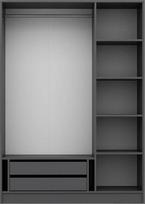Spinta Kalune Design Kale 135 506MNR2184, antracito, 52 cm x 135 cm x 190 cm