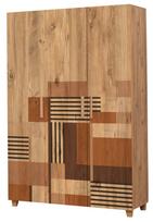 Spinta Kalune Design Leva Colorblock, ruda, 48 cm x 120 cm x 189 cm