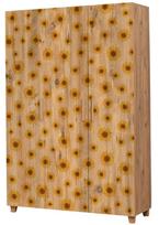Spinta Kalune Design Leva Seed, ruda, 48 cm x 120 cm x 189 cm