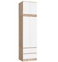 Spinta Akord S60, ąžuolo, 60 cm x 51 cm x 234 cm