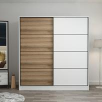 Spinta Kalune Design Kale 3971, ruda/balta, 52 cm x 180 cm x 210 cm
