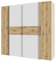 Spinta Forte Kapaza KLTS62322-C830, ąžuolo/balta, 61.6 cm x 200.1 cm x 190.5 cm