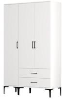 Spinta Kalune Design Kumsal ST, balta, 47.5 cm x 120 cm x 201.4 cm