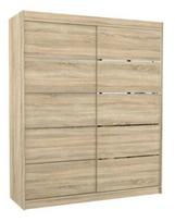 Spinta ADRK Spectra 180 LED, rusva, 58 cm x 180 cm x 215 cm
