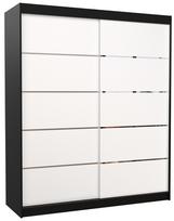 Spinta ADRK Spectra 180, balta/juoda, 58 cm x 180 cm x 215 cm