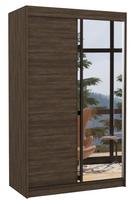 Spinta ADRK Rewena 120, ruda, 58 cm x 120 cm x 200 cm, su veidrodžiu