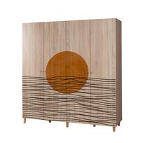 Spinta Kalune Design Loni 4 974, ruda, 52 cm x 180 cm x 192 cm