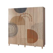 Spinta Kalune Design Loni 4 975, ruda, 52 cm x 180 cm x 192 cm