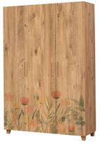 Spinta Kalune Design Leva Tulip, ruda, 48 cm x 120 cm x 189 cm