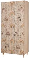 Spinta Kalune Design Lidya 912, ruda, 52 cm x 90 cm x 192 cm