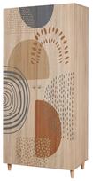 Spinta Kalune Design Lidya 975, ruda, 52 cm x 90 cm x 192 cm