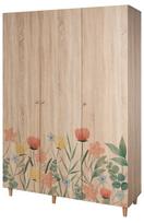 Spinta Kalune Design Lena 915, ruda, 52 cm x 135 cm x 192 cm