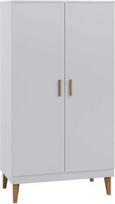 Spinta Kocot Kids Kubi, balta, 100 cm x 55 cm x 184 cm