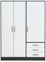 Spinta Forte Jupiter JPTS84T-T10, balta/juoda, 60 cm x 144.6 cm x 220 cm