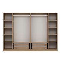 Spinta Kalune Design Kale 7541, ruda, 52 cm x 270 cm x 190 cm