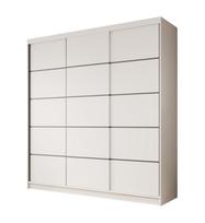 Spinta ADRK Greta, balta, 200 cm x 58 cm x 215 cm