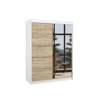 Spinta ADRK Limbo 150, ruda/balta/rusva, 58 cm x 150 cm x 200 cm, su veidrodžiu