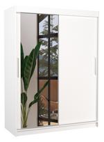 Spinta ADRK Bianco 150, balta, 58 cm x 150 cm x 200 cm, su veidrodžiu