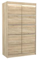 Spinta ADRK Benisso LED, rusva, 58 cm x 120 cm x 200 cm