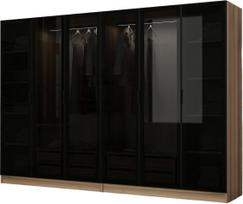 Spinta Kalune Design Kale 7651, ruda/juoda, 270 cm x 52 cm x 210 cm