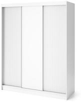 Spinta Biancco III, balta, 180 cm x 220 cm x 60 cm