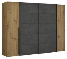 Spinta Forte Narago NRGS82511-M354, medžio/pilka, 61.3 cm x 270.3 cm x 210 cm