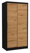 Spinta ADRK Asten 100, ruda/juoda, 58 cm x 100 cm x 200 cm