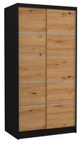 Spinta ADRK Riva 100, ruda/juoda, 58 cm x 100 cm x 200 cm