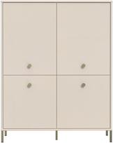 Komoda Forte SVTK421-U60, balta, 42 cm x 113.7 cm x 143.5 cm